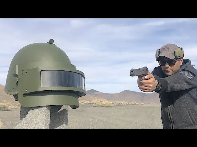 pubg russian k6-3 helmet test
